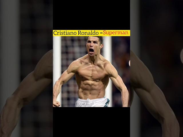 Cristiano Ronaldo Superman @MRINDIANHACKER @CrazyXYZ || #shorts #skrockers