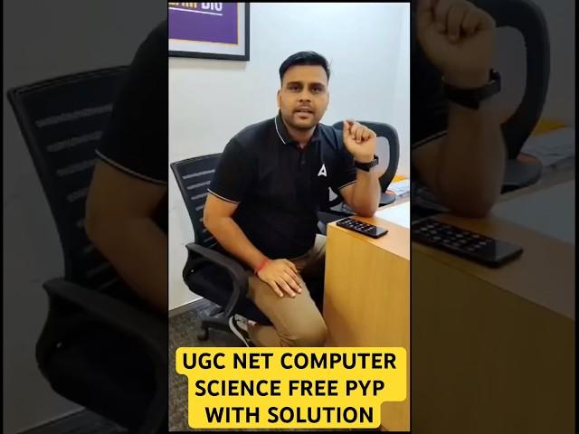 UGC NET COMPUTER SCIENCE FREE PYP WITH SOLUTION #ugcnetadda247 #previousyearquestions