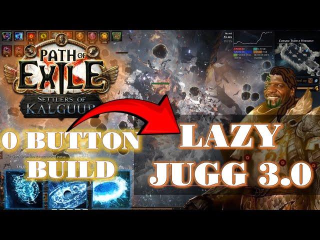 [POE 3.25] LAZY JUGG IS BACK! "0" Button - AFK Simulacrum. Detailed Build guide 3 budgets versions.