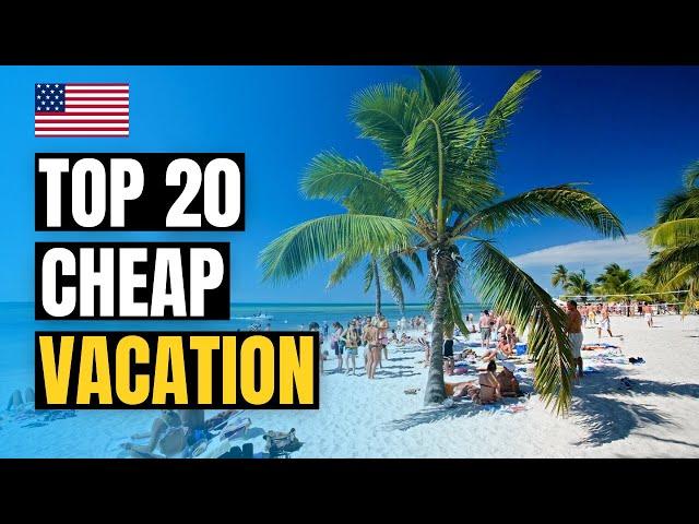 Top 20 Cheap Places to Visit in the USA 2025 | Best Vacation Spots