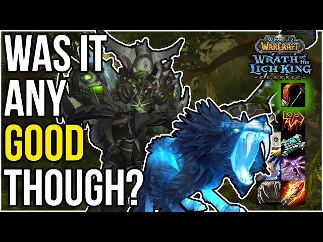 HUNTER In WotLK Classic: Was It Any Good Though?