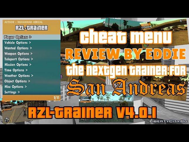 Чит-меню нового поколения / The Next-Gen Cheat-menu GTA San Andreas!!!