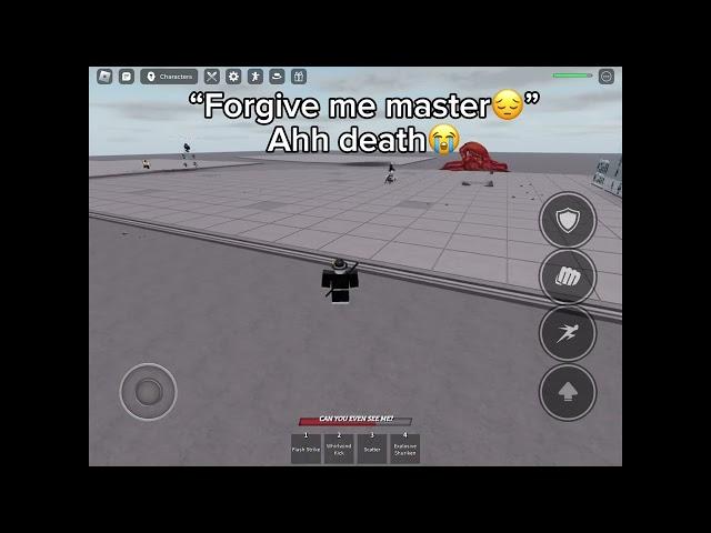 Forgive me master.