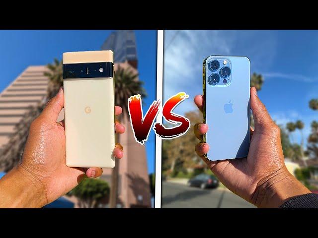 Google Pixel 6 Pro vs iPhone 13 Pro CAMERA Test: Which Is Better?