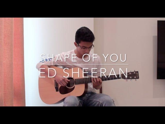 Shape of you - Ed Sheeran - [FREE TABS] Fingerstyle Guitar Cover