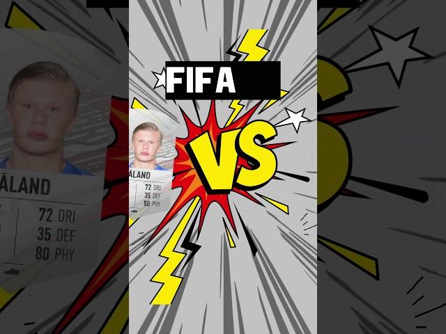 NEW | Erling HAALAND VS Victor OSIMHEN Fifa Comparison | #fifa #eafc24 #football #shorts  #gaming