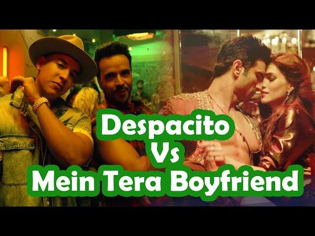 Despacito Vs Mein Tera Boyfriend Mix 2017 - Dj Harshal