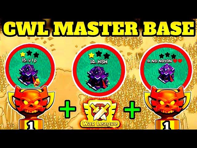 AFTER UPDATE New TOP 5 TH15 Base for War/CWL 2024 | Town Hall 15 STRONGEST TH 15 BASE LINK