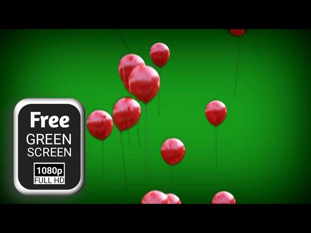 balloon green screen effects | balloon flying green screen | green screen balloons flying in the sky