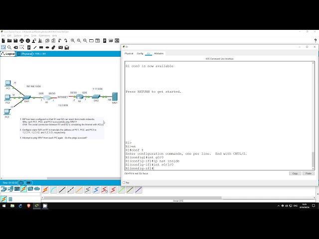 FREE CCNA Lab 037: Static NAT (Network Address Translation)