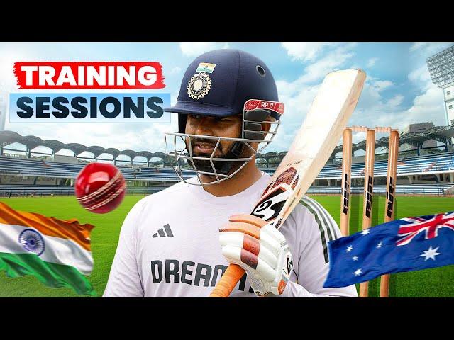 NET SESSIONS | AUS V IND | RISHABH PANT 