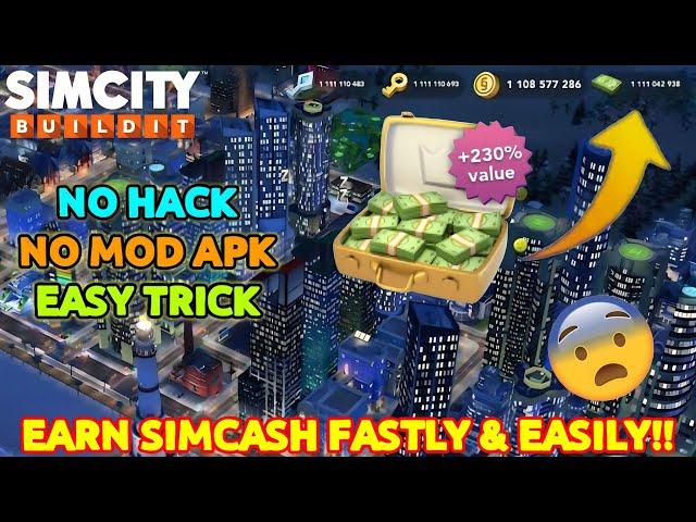 Earn SimCash Fastly In SimCity BuildIt!  | Secret Tips To Earn SimCash Easily! 