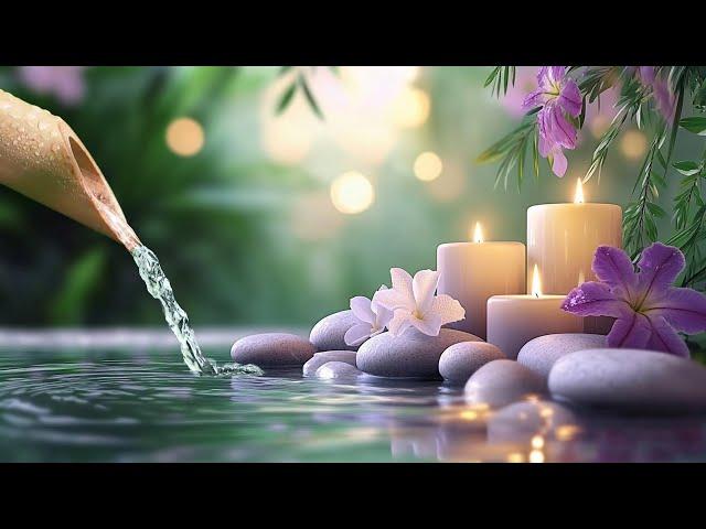 Relaxing Piano Music Bamboo Water Fountain, Sleep Music, Relaxing Music, Meditation Music