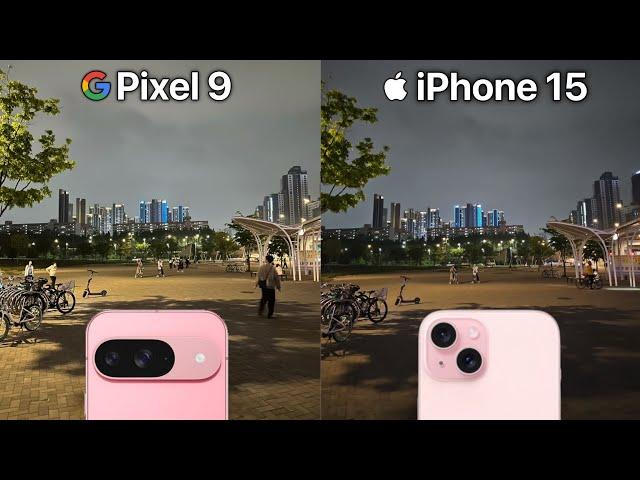 Google Pixel 9 VS iPhone 15 Camera Test Comparison