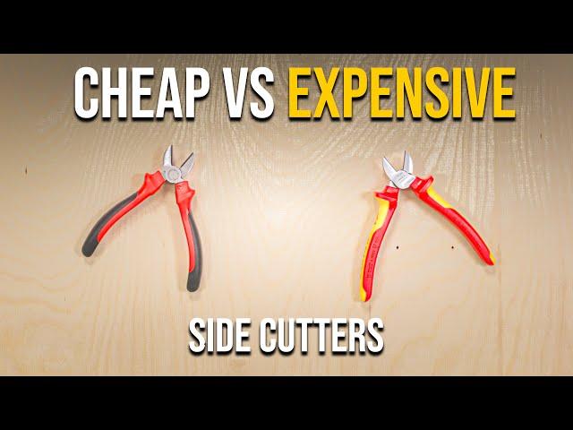 $5 vs $50 Side Cutters - Electricians Tool Battle