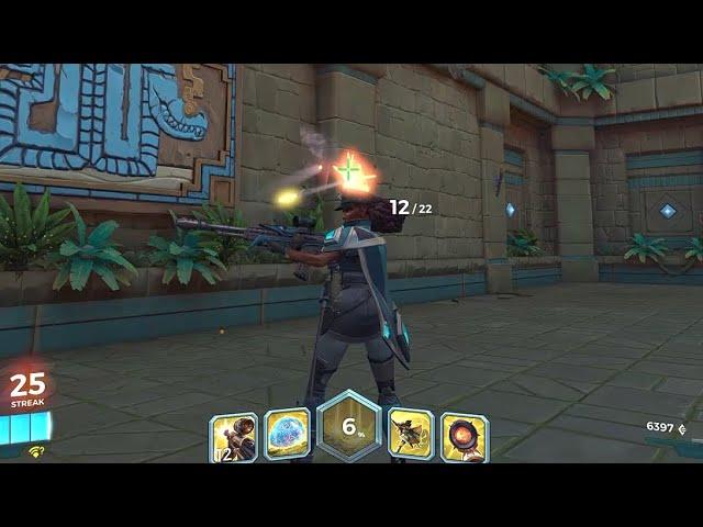 Octavia can shoot her weapon in a really interesting way | Paladins