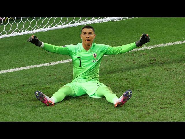 When Ronaldo Becomes A Goalkeeper