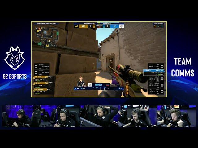 G2 TEAM REACTS TO MONESY INSANE 1V3 CLUTCH [IEM KATOWICE 2022]