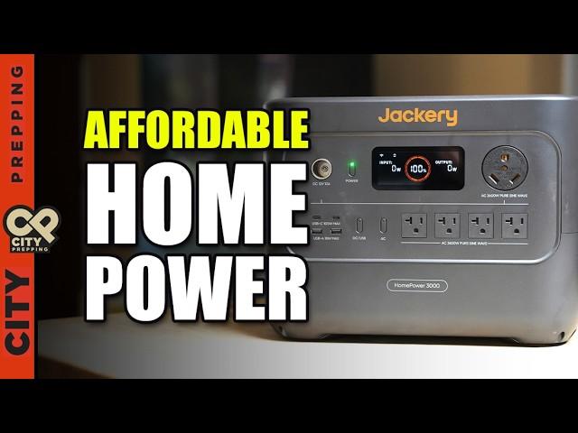 Easy Backup Home Power: Jackery HomePower 3000