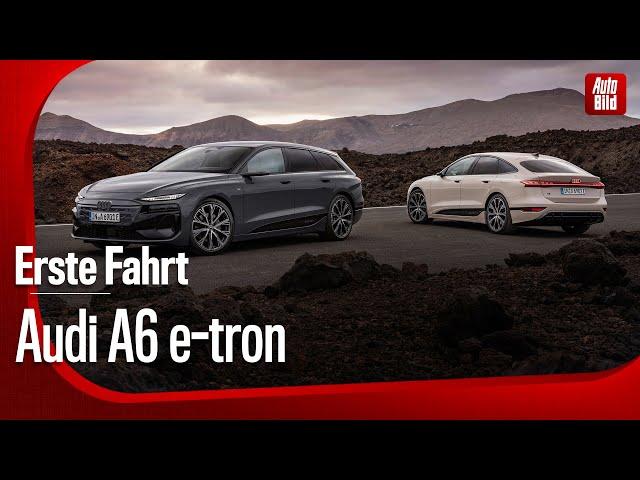 Audi A6 e-tron | So fährt der elektrische Audi A6 | Erste Fahrt mit Thomas Geiger