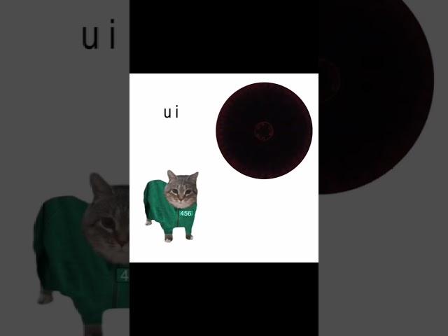 U ii a cat mingle game #spinningcat  #cat #squidgame2