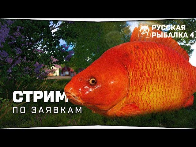 Русская Рыбалка 4 - Стрим на заказ • (подробности в описании)