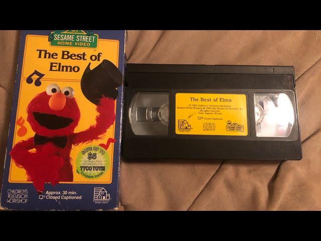 The Best of Elmo 1994 VHS [HQ]