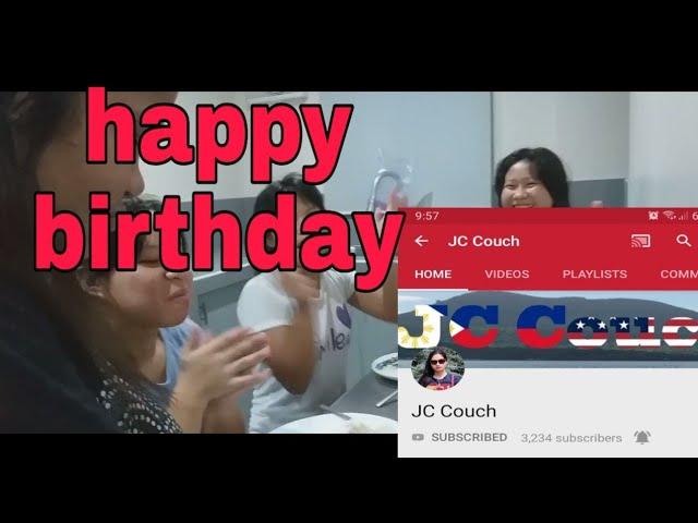 For JC COUCH  HAPPY BIRHTDAY