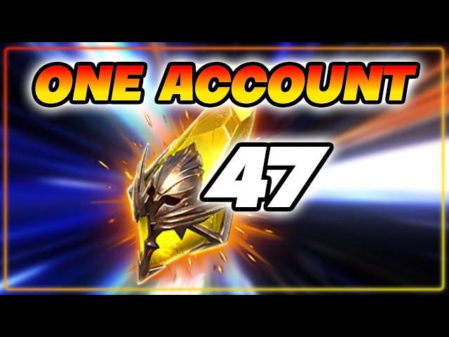 1 ACCOUNT.... 47 SACRED SHARDS!! | 2x Summons | RAID Shadow Legends