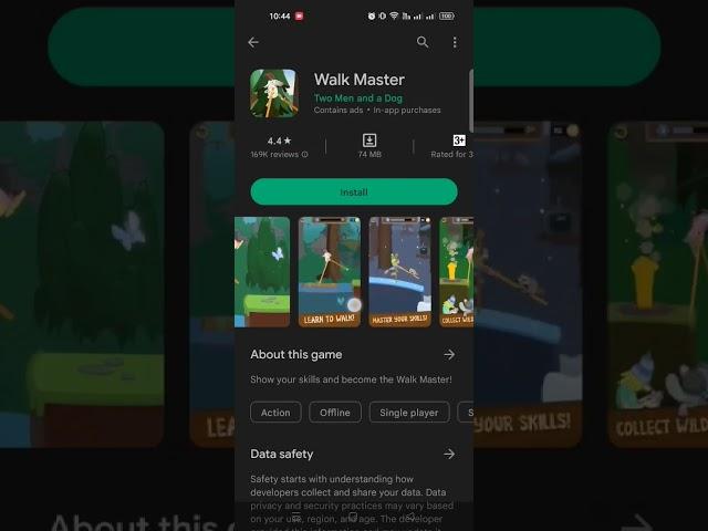 how to download walk master game