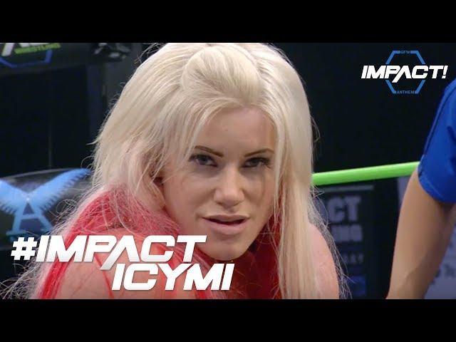 Taya Makes Quick Work of Amber Nova | #IMPACTICYMI Sept. 14th, 2017