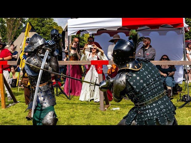 KNIGHT VS SAMURAI HEMA VS KENJUSTU FULL CONTACT CONTINUOUS SPARRING