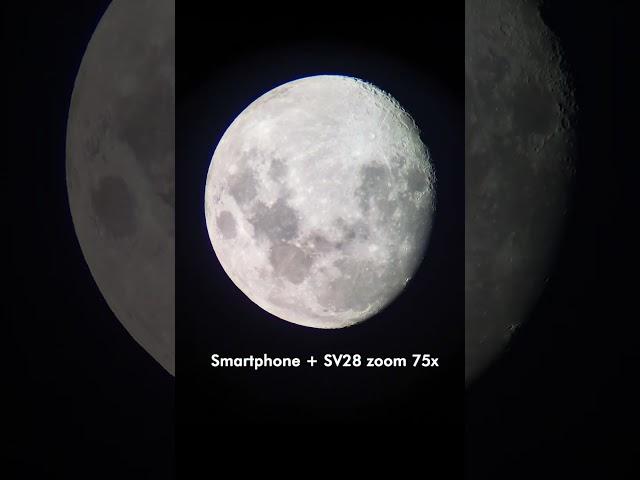 Spotting Scope SVBony SV28 25-75x70 FMC #astrophotography #spottingscope #teropong #teleskop  #moon