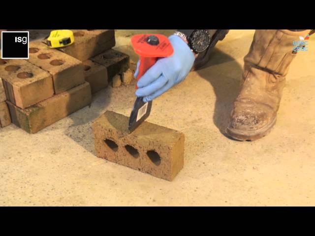 How to cut bricks