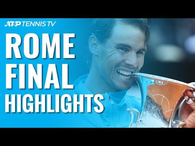 Nadal Beats Djokovic To Win Ninth Rome Title! | Rome 2019 Final Highlights