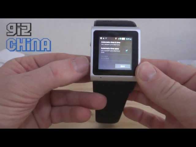 GooPhone Smartwatch hands on - GizChina.com