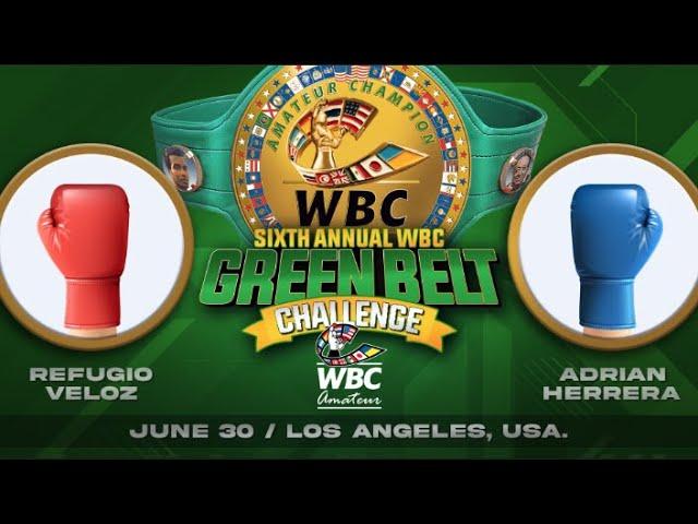 Refugio Veloz vs Adrian Herrera, WBC Green Belt Challenge