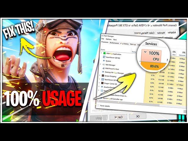 How To Fix 100% CPU Usage In WIndows   - 2023 Updated Guide 