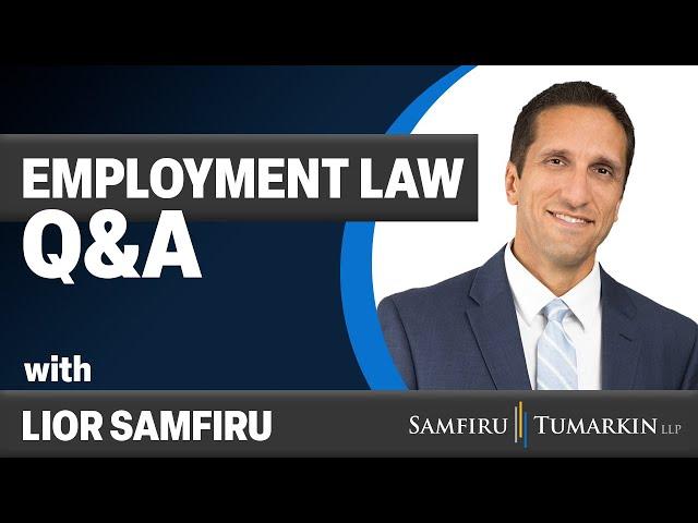 Live Employee Rights Q&A