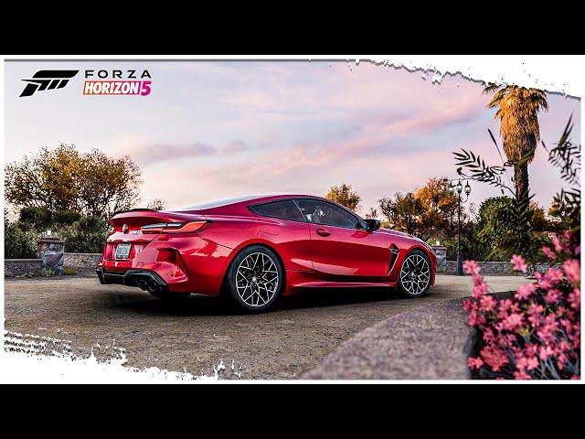 Forza Horizon 5 | New BMW M8 Car Sound Gameplay *High Quality Raw Audio*