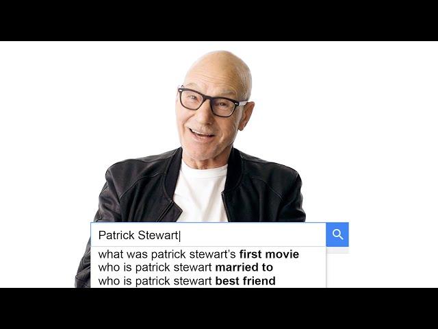 Patrick Stewart Answers the Web's Most Searched Questions | WIRED