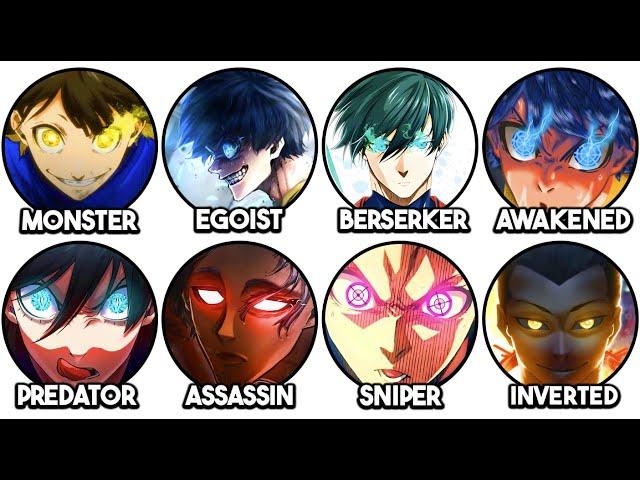 [LATEST] - Every Eye In Blue Lock Explained in 27 Minutes!