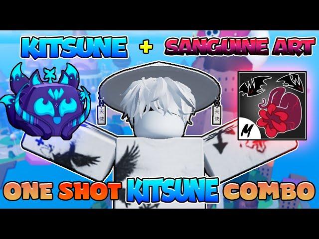 BEST ONE SHOT KITSUNE COMBO?! | One shot 30M?! |Bounty Hunt | Blox fruits