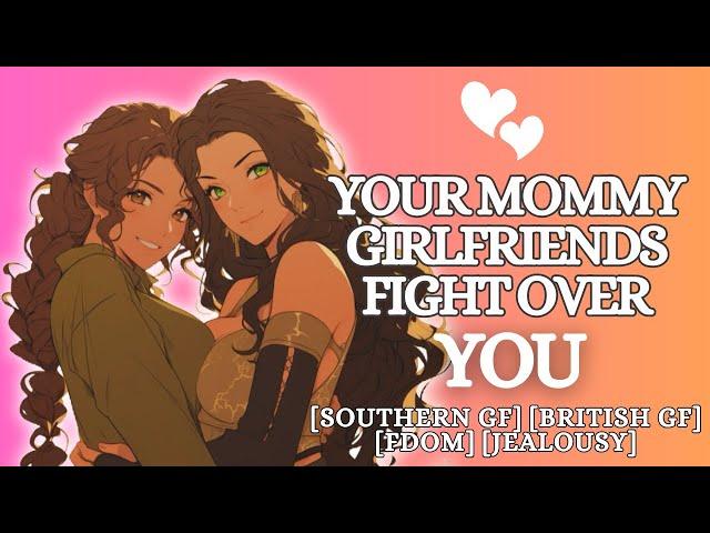 Your Mommies Fight Over You [FF4A] | FDom | Jealous Girlfriends | Double Kissing | ASMR GF Roleplay