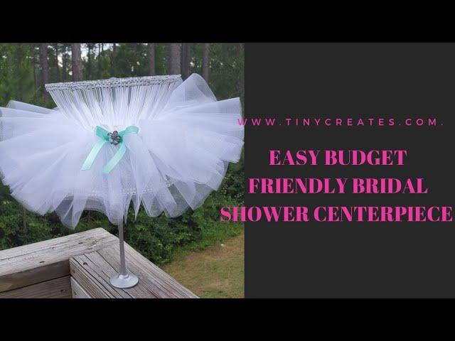 DIY Bride, Bridal Shower Decor, DIY Centerpiece