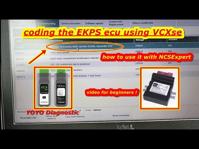 use VCXse for coding the BMW E60 ecu Pump..Video for Beginners. best Hardware used for BMW software.