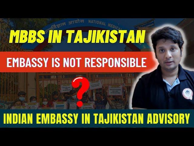 MBBS In Tajikistan for Indian Students | Embassy is Unable To Take Responsibility | Medical Students