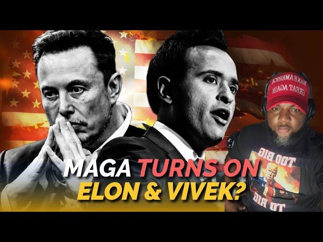 MAGA TURNS ON ELON MUSK & VIVEK RAMASWAMY OVER TECH IMMIGRATION