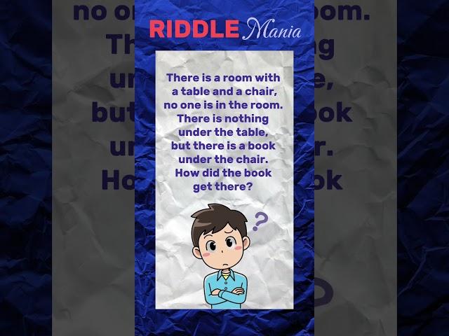 English Riddle I Riddle Mania