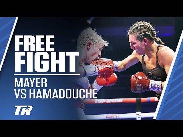 All Out Women's Boxing Brawl | FREE FIGHT | Mikaela Mayer vs Maiva Hamadouche